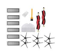 UTVTNPUKM Vacuum Cleaner Parts Can Be Washed HEPA Filter Roller Brush Side Brush Mop 21 Pieces Suitable Fit For Xiaomi Stone Broom S5 Max S6 Vacuum cleaner accessories