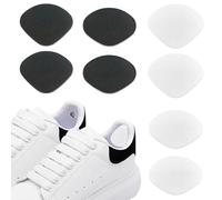 UTXN 8 PCS Shoe Patches for Holes Shoe Repair Patches Trainer Heel Repair Patches Self Adhesive Repair Patches Shoe Glue Sole Repair for Sneakers Leather Shoes High Heels etc. (Black & White)