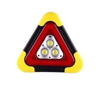 UTYSRFgkjlol Reflective Warning Triangle 3-in-1 Solar Car Emergency Triangle Warning Light, Portable Breakdown Alarm Lamp, Safety Flashing Light