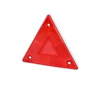 UTYSRFgkjlol Reflective Warning Triangle Triangular Warning Reflective Strip 1-4 Pcs Automotive Parking Warning Sign Red Safety Reflector(Red 1pc)