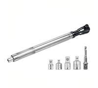 UTYSRFgkjlol Torque bar 1PC Offset Impact Extension Wrench, Ratchet Torque Auto Repair Tool, 1/2 Manual Automatic Repair Tools Torque Wrench(S-Adapter)