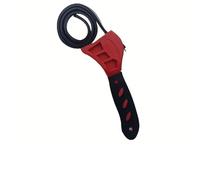 UTYSRFgkjlol Torque bar 6inch Belt Wrench Oil Filter Puller Strap Spanner Chain Opener, Adjustable Disassembly Tool Torque Wrench(Red 6inch)