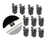 UtySty 10 Pack Trash Can Press Switch Waste Bin Door Push-Type Lock Push Button Replacement for Garbage Lid Cupboard Latch Automatic Car Eyeglass Box Household Sweeping Robot Snap Repair