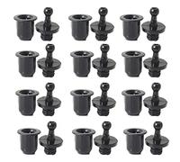 UtySty 12 Pairs Speaker Grill Guide Pegs Kit Snap Fastener Fixing Buckle Sound Box Net Cover Frame Body Socket Button Peg Clips Audio Mesh Enclosure Dust Screen Speakers DIY Replacement Parts