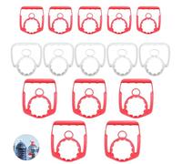 UtySty 15 Pack Spring Water Bottles Handle Grip Removable 1 Gallon Purified Water Bottle Top Handles Water Jug Holder Carrying Lifter for 1/2/3/4/5 Gallon Spring Water Bottle Bottled Water Container
