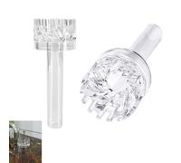 UtySty 2 Pack Aquarium Surface Skimmer Protein Oil Filter Waste Removal Tool Rotating Parts for Aquatic Glass Lily Pipe Set with Skimmer Inflow and Outflow Small Nano Fish Tank Filter Pipes