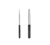 UtySty 2 Pack Coil Jig Tool Set Stainless Steel Micro 1.5mm-10mm Wire Looping Winding Rod Coiling Wrapping Step Model Stick for Round Loop Jump Ring DIY Jewelry Making