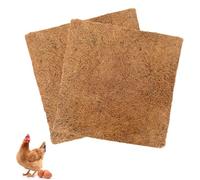 UtySty 2 Pack Nest Box Pads Laying Hen Nesting Pads Brooder Pads Liners Excelsior Chicken Bedding for Chicks Chicken Nesting Boxes Laying Eggs Hens Nesting Box Ducks Poultry Birds