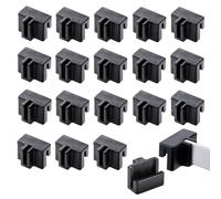 UtySty 20 Pack File Cabinet Rails Hanging Clips Hanging File Rail Clip End Support Stand Holder Bracket for 1/2 Inch Drawer Side Hanging File Folder Frame Hanging Organizer File Folder Filing Cabinet