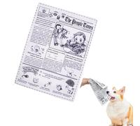 UtySty 3 Pack Dog Squeaky Toys Crinkle Paper Dog Toys Non Shredding Washable Interactive Crinkly Newspaper No Stuffing Dog Chew Toy for Puppy Puppies Small Doggie Poodle Teddy Terrier Dogs Tearing