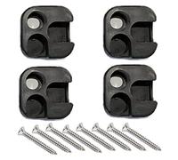 UtySty 4 Pack Camping Stool Feet Replacement Camping Chair Foot Plastic Joint Bracket Parts for 9/16 Inch Tubing Portable Folding Stool Collapsible Oversized Camping Folding Chair Table Loveseat