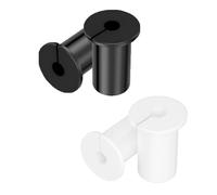 UtySty 4 Pack Ethernet Cable Routing Grommet Cover Rubber Bushing Pass Through Wall Split Flange 3/4 inch Wall Grommets for Starlink Gen 3 Cable Star Link V3 Standard Kit Extension V2 Cables