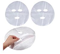 UtySty 400 Pack Plastic Facial Mask Disposable Sheet Mask Wrap Face Moisturizer Mask DIY Forehead Wrinkle Patches for Clay Face Creams Mud Mask Collagen Moisturizing Cream Night Lotion Absorbing