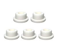 UtySty 5 Pack 0.55"/15.5mm Hole Plug T Type Silicone Seal Bathtub Stopper Sink Cover Snap-on Gasket Bottle Tube Pipe Furniture Jet Tub Bore Round End Caps Inserts Bungs Waterproof Button
