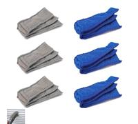 UtySty 6 Pack Blind Duster Head Replacement Window Blind Cleaner Refill Microfiber Sleeves for Window Blinds Cleaner Duster Brush Blinds Cleaning Tool Air Conditioner Vent Cordless Shade Shutters