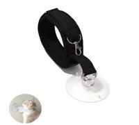 UtySty Cat Bathing Suction Cup Tether Leash Collar Restraint Hook Loop Cleat Tub Anchor Holder Helper for Small Pet Puppy Cats Kitty Grooming Bathtub Shower Blowing Trimming Clipping