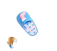 UtySty Snuffle Mat for Puppies Small Dog Sniffing Mats Slipper Shape Portable Feeder for Training Digging Foraging Feeding Cat Pet Treat Indoor Outdoor Stress Relief Interactive Enrichment Toys
