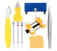 UUBAAR Watch Battery Replacement Kit - 9 PCS Professional Tool Set with Adjustable Case Opener, Back Remover, Holder & Precision Tools, Modern