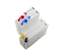 uuchRGurT BR CL PE 748XL 748 XL Empty Refillable Ink Cartridge Compatible With WorkForce Pro WF-6090 WF-6590 WF-8090 WF-8590(Cartridge With Chip)
