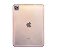UUcovers Case for Apple iPad Pro 11 inch (M4) 2024 (Model: A2836 A2837 A3006), Glitter Soft TPU Back Shockproof Cover Bling Sparkly Flexible Silicone Lightweight Thin Protective Tablet Shell, Pink