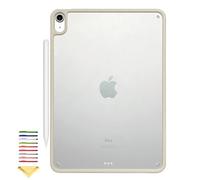 UUcovers Case for iPad mini 7 A17 Pro 2024 & iPad mini 6 (2021) [Pencil Charging] Magnetic Attachment,Translucent Hard Back & Soft TPU Bumper Shockproof Cover for iPad mini 7th/6th Gen 8.3 inch, Gray
