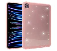 UUcovers Case for iPad Pro 11 inch 4th/3rd/2nd/1st Generation (2022/2021/2020/2018) Glitter Soft TPU Back Shockproof Bling Sparkly Shiny Flexible Silicone Lightweight Thin Protective Cover, Pink