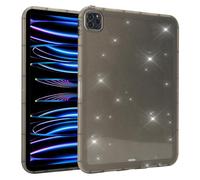 UUcovers Case for iPad Pro 12.9 inch Case 6th/5th/4th/3rd Generation (2022/2021/2020/2018) Glitter Soft TPU Back Shockproof Bling Sparkly Shiny Flexible Silicone Lightweight Protective Cover, Gray