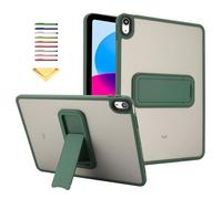 UUcovers for Apple iPad A16 11th Generation Case 11 inch 2025 & iPad 10th Generation Cover 10.9" 2022 with Kickstand Hard Back & TPU Shockproof Bumper Lightweight Shell for iPad 11th/10th Gen, Green