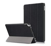 UUcovers for iPad 9th/8th/7th Generation Case 10.2 inch Folio Stand Magnetic Smart Tri-fold PU Leather Lightweight Shell Cover with Auto Wake/Sleep for iPad 10.2 inch 2021/2020/2019 Release, Black