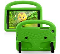 UUcovers for Samsung Galaxy Tab A 8.0 Case 2019 (SM-T290/T295) Kids Friendly Soft Silicone Shockproof Stand Lightweight with Handle Cover Kickstand for 8.0 Inch Galaxy Tab A 2019 Without S Pen, Green