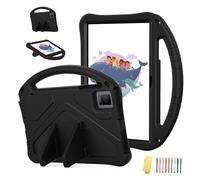 UUcovers Kids Stand/Handle/Kickstand Case for T-Mobile REVVL Tab 10.36" (2023) & Blackview oscal pad 15 (2023) 10.36"/Tab 11 WiFi 2023/Tab 11 se 2023 /Tab 11 2021/TCL Tab 10 Gen 2 10.36" 2023, Black