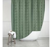 UUDIHO Boho Green Shower Curtain - Modern Farmhouse Vintage Bathroom Decor Rustic Shower Curtain Decor(107x205cm/42x81in(WxH) Curtains)