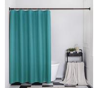UUDIHO Soft Teal Blue Farmhouse Modern Bathroom Decor for Heavy Duty Fabric Waterproof with Grommet Machine Washable(107x205cm/42x81in(WxH)/Bathroom Curtain)