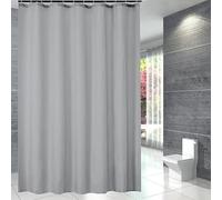 UUDIHO Waterproof Shower Curtain, Bathroom Solid Curtain Wave Luxury with Hooks Bathroom Decorated(90x190cm/35x75in(WxH) Bathtub Curtains)
