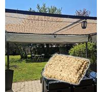 UUDQCD Camouflage Netting, Desert Camo Netting, for Military Hunting Shooting Hide Decoration, Sunshade Camouflage Net, Camo Net 2mX4.0m