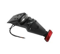 UUIPIP Motorcycle Brake Stop Lamp Universal Motorcycle Rear MudFlap Mud guard LED Brake Tail Light Brake Stop Lamp License Plate Light 12V Accessories