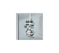 UUlioyer Hanging Shower Caddy, SUS304 Stainless Steel Over Door Shower Shelf, No Drilling Shower Accessories for Frameless Glass, Shower Storage for