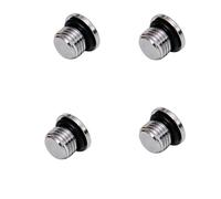 Uulooat 4X Scuba Diving 1St Stage Regulator LP Low Pressure Port Plug Scuba Diving Replacement Part