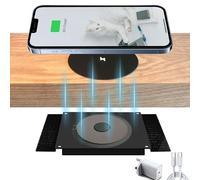 UUMAO 40MM Invisible Wireless Charger, 15W Under-Table Charger, For Magsafe Magnetic Hidden Wireless Charging