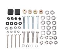UUNPODDO Suntop Hardware Kit 75465G01, Shade Top Strut Screw Bushings Repair Kit, Replacement for E - Z - GO 54 Inch Suntop Cart, Complete Metal Hardware Set for Sun Protection and Com