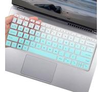 UUONDO Keyboard Cover Skin for 2023Acer Aspire 3 A314-23P A314-36P,Aspire 3 Spin 14 A3SP14-31PT,Thinnest Keyboard Skin for Aspire 5 Spin 14 A5SP14-51MTN-Ombre Mint