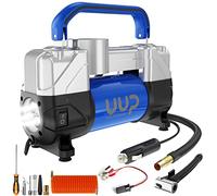 UUP Air Compressor Tire Inflator, 150PSI 12V DC Heavy Duty Portable Air Pump with Emergency LED Light for Truck SUV Car RV SS02005