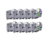 UUppZVZgn 5 To 10 Pack 12mm TZe-231 PS100E Portable Wireless Label Printer(10PK BK on WT)