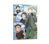 UUSDDUXC Anime Spy X Family Poster12 Poster Decorative Painting Canvas Wall And Art Picture Print Modern Family Bedroom Decor08x12inch(20x30cm)