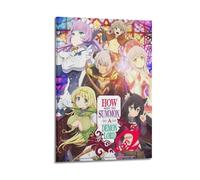 UUSDDUXC Anime The Demon King And The Slave Magic of Summoning Girls Poster5 Poster Decorative Painting Canvas Wall And Art Picture Print Modern Family Bedroom Decor08x12inch(20x30cm)