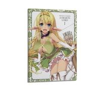 UUSDDUXC Anime The Demon King And The Slave Magic of Summoning Girls Poster6 Poster Decorative Painting Canvas Wall And Art Picture Print Modern Family Bedroom Decor08x12inch(20x30cm)