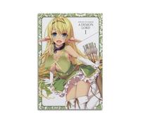 UUSDDUXC Anime The Demon King And The Slave Magic of Summoning Girls Poster6 Poster Decorative Painting Canvas Wall And Art Picture Print Modern Family Bedroom Decor16x24inch(40x60cm)