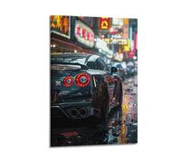 UUSDDUXC Street City Sports Car Decoration Poster Poster Decorative Painting Canvas Wall Posters And Art Picture Print Modern Family Bedroom Decor Posters 24x36inch(60x90cm)