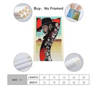 UUSDDUXC The Brave Seven Dragons Movie Poster Poster Decorative Painting Canvas Wall Posters And Art Picture Print Modern Family Bedroom Decor Posters 12x18inch(30x45cm)