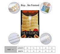 UUSDDUXC The Fifth Element Movie Art Poster5 Poster Decorative Painting Canvas Wall Posters And Art Picture Print Modern Family Bedroom Decor Posters 24x36inch(60x90cm)